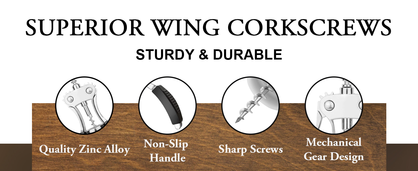 corkscrew wine opener