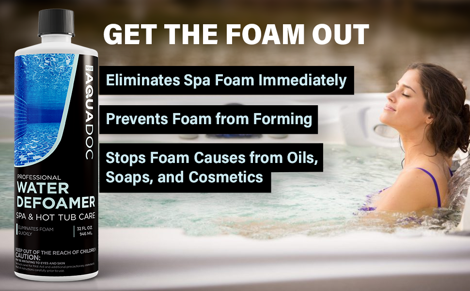Hot Tub Defoamer & Spa Defoamer Spa Anti Foam & Hot Tub