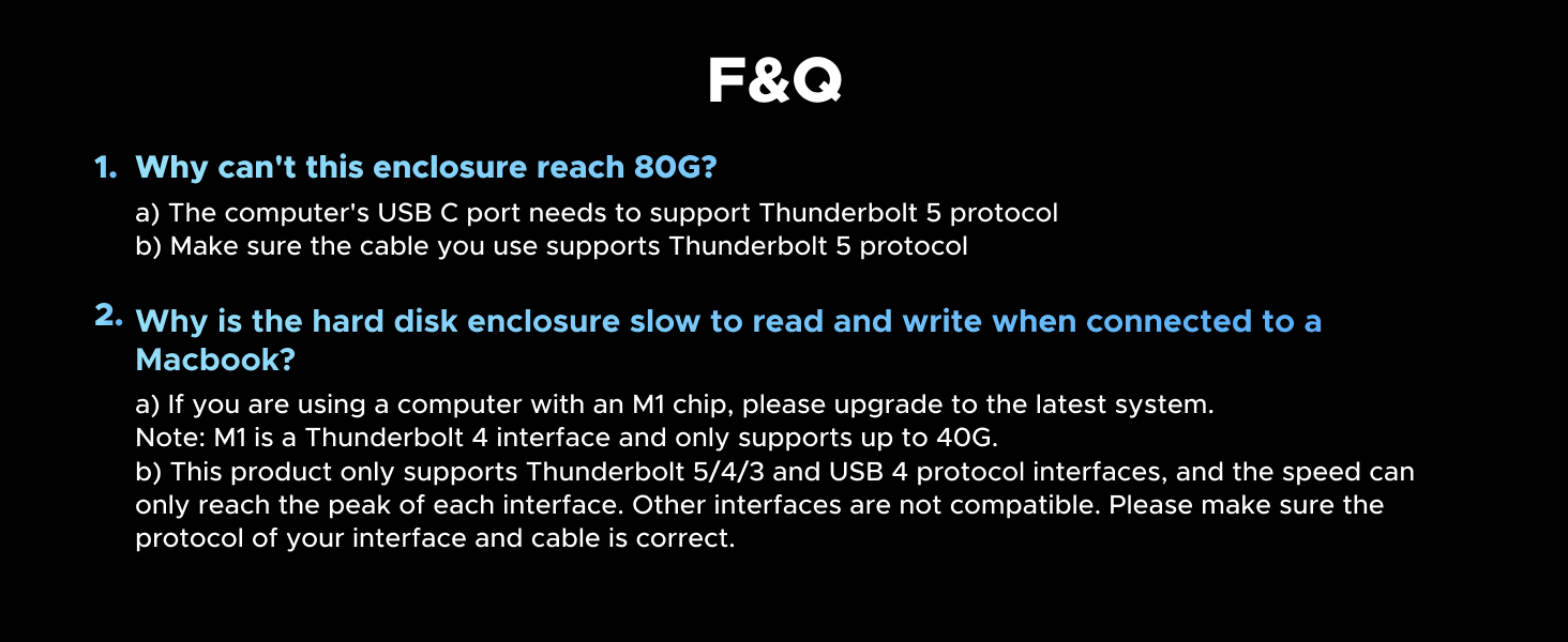 Ugreen 80G Enclosure