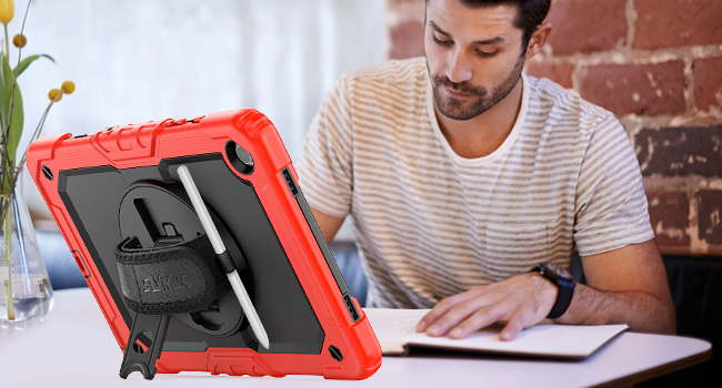SEYMAC stock Samsung Galaxy Tab A9 Plus 11 inch 2023 2024 Released, Full-Body Drop Protection Case