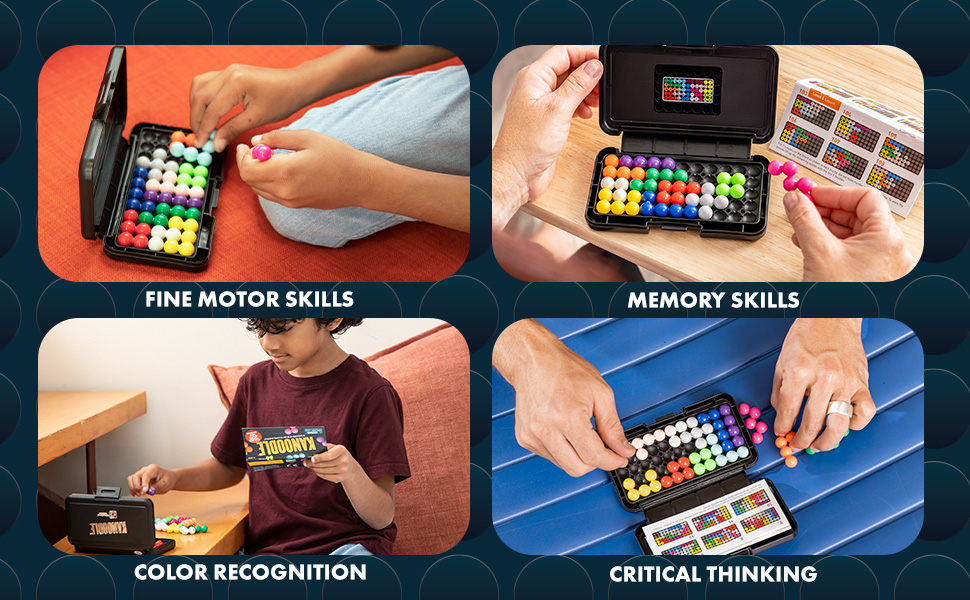Educational Insights Kanoodle 3D Brain Teaser Puzzle Game