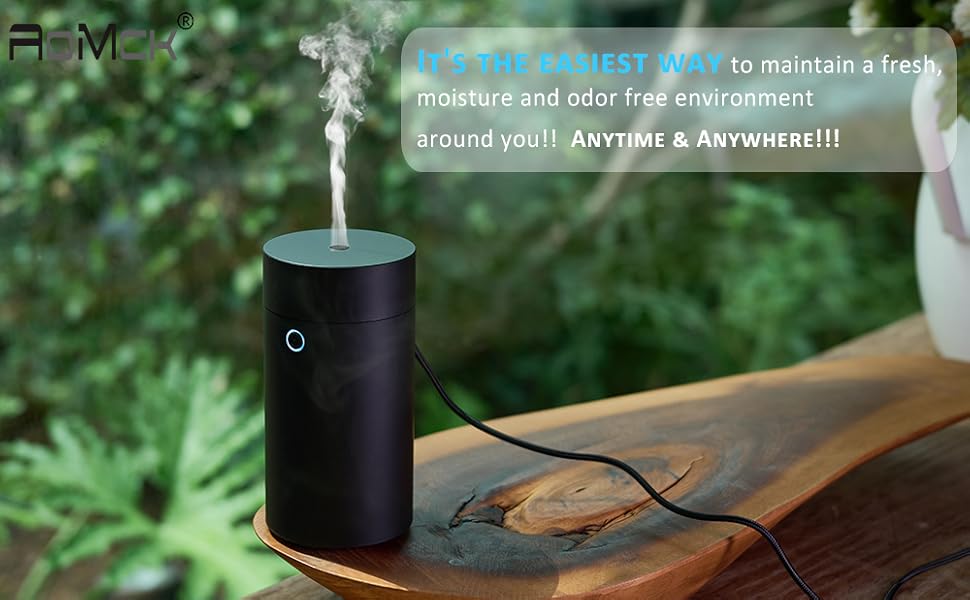 Car Diffuser Humidifier Aromatherapy Essential Oil Diffuser