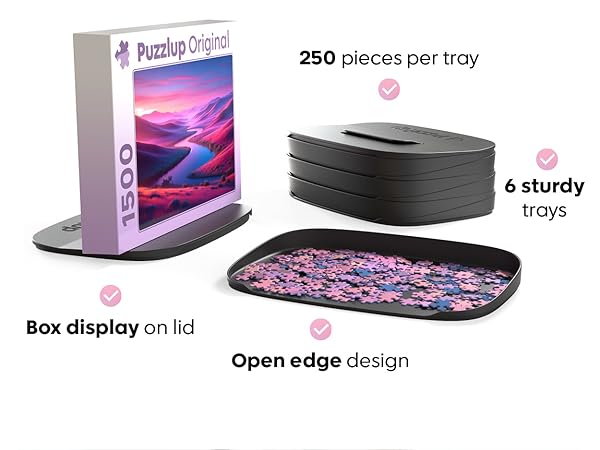 puzzle trays for sorting 1000 pieces puzzle sorter 