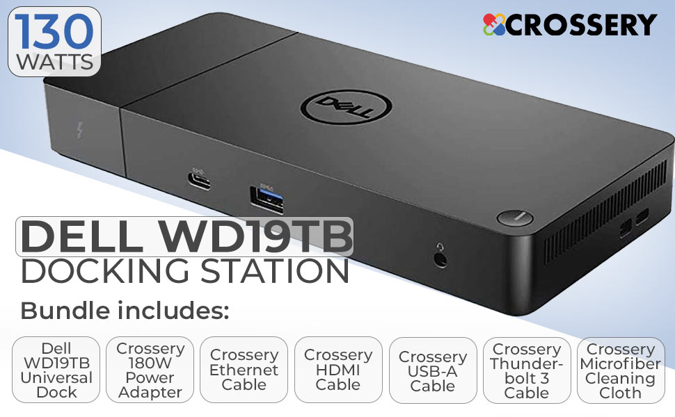 Amazon.com: Dell WD19TB Thunderbolt Docking Station Bundle