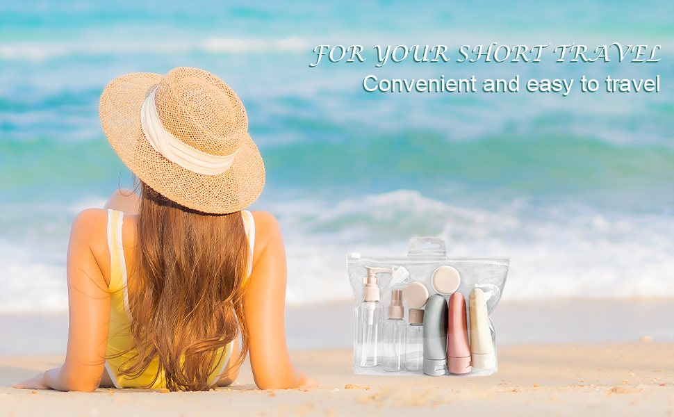 11Pcs Travel Bottles for Toiletries 