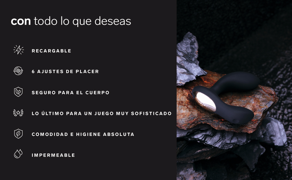 LELO BRUNO Estimulador de Próstata Black: Vibrador con 2 ...