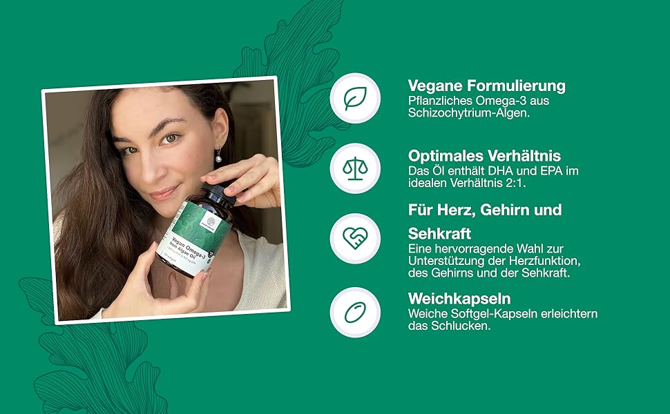 omega 3 vegan omega 3 kapseln hochdosiert vegan veganes omega 3 vegan omega 3 algenöl bio testsieger