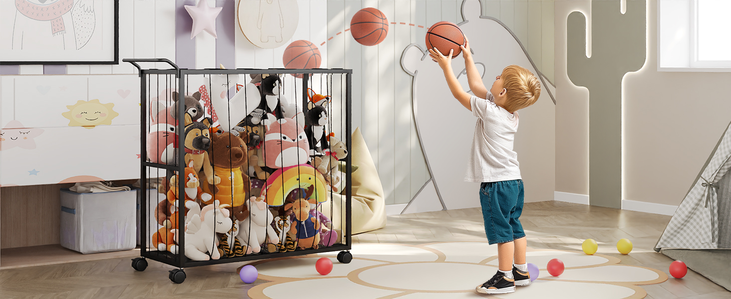 Zoo Soft Toy Storage Organizer for Teddy