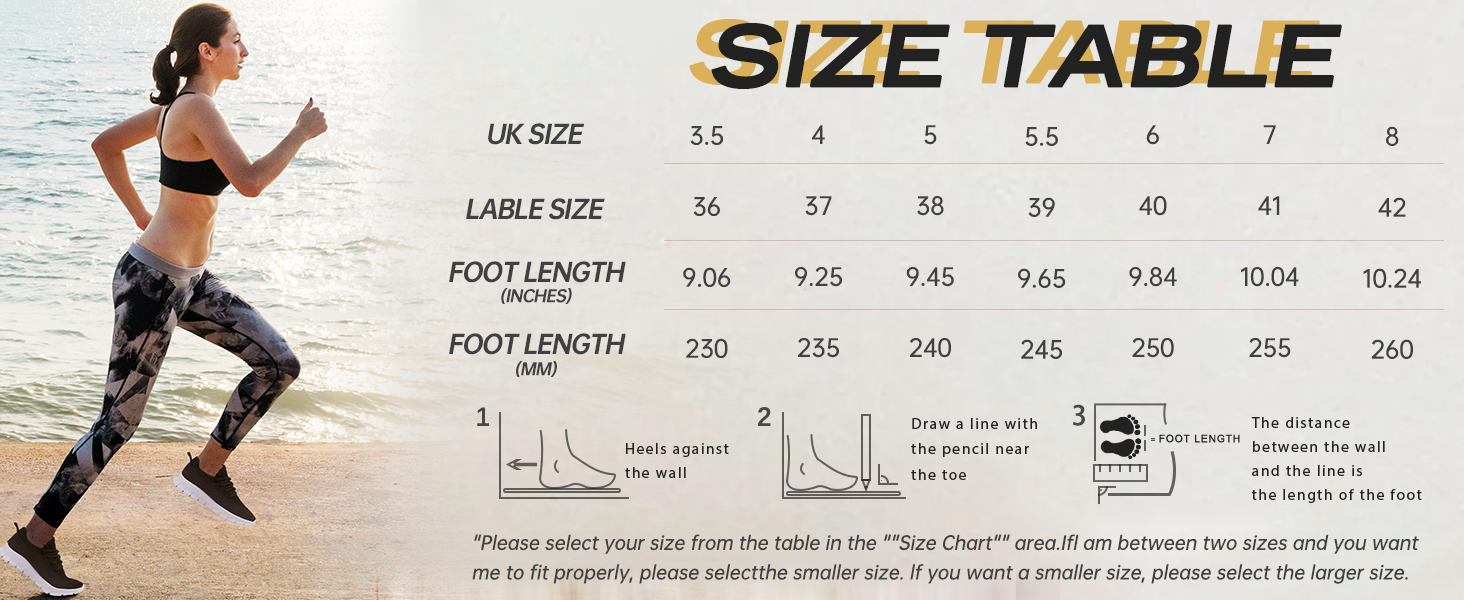 women running trainers