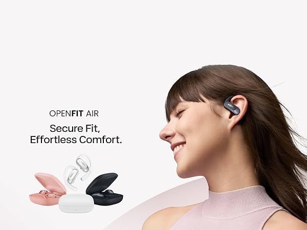 【Active Garage】Shoks OPENFIT AIR SHOKZ OpenFit - Wireless Bluetooth Headphones with Mic