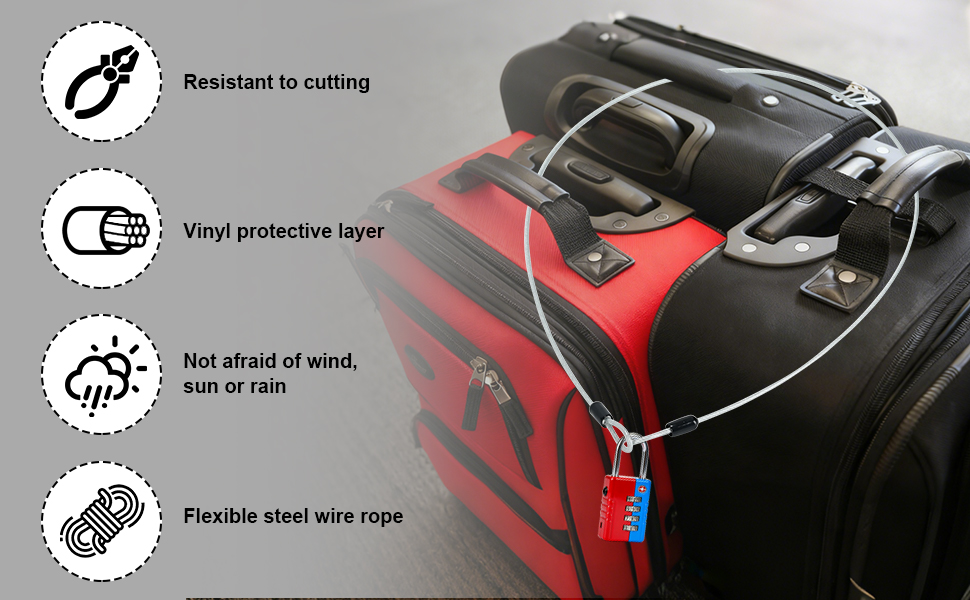 Flexible steel wire rope