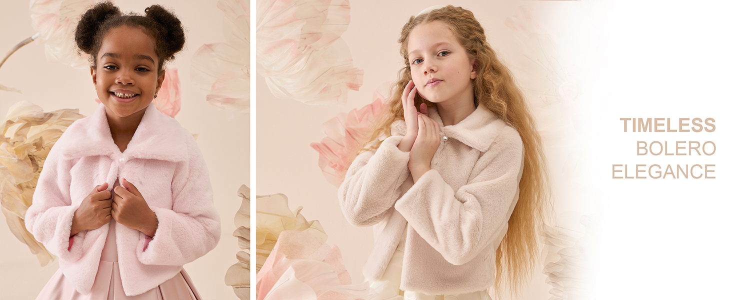bolero sweater bolero shrug fur shawl pink faux fur jacket white shrug girls cardigan flower girl