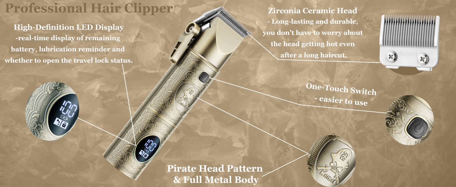 Professional Hair Clipper