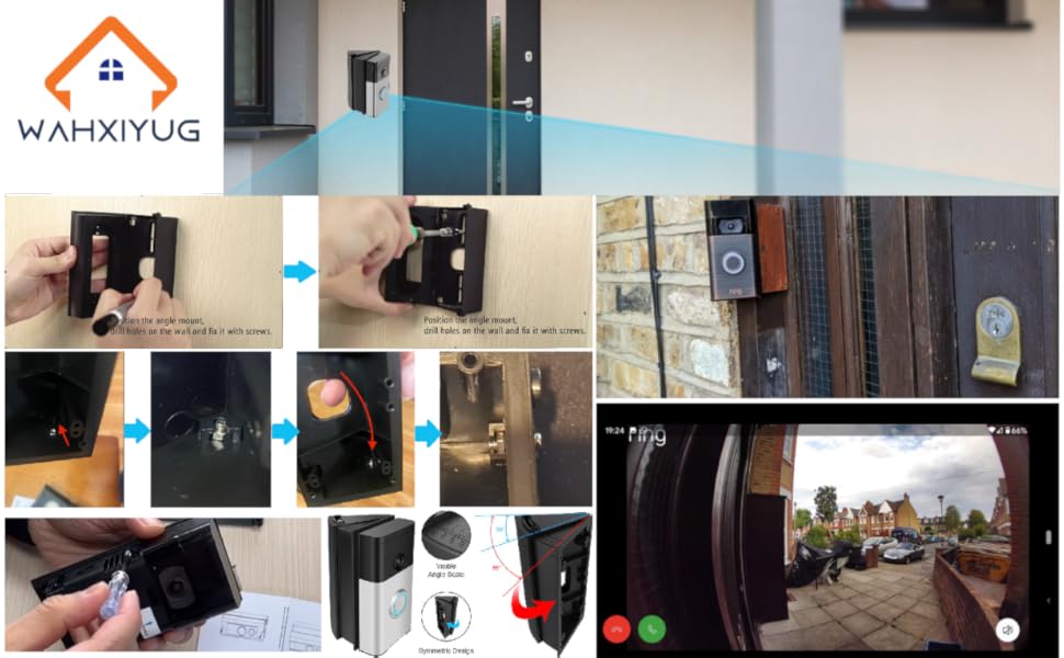 ring doorbell angle mount ring doorbell mount ring angle mount ring doorbell mounting kit