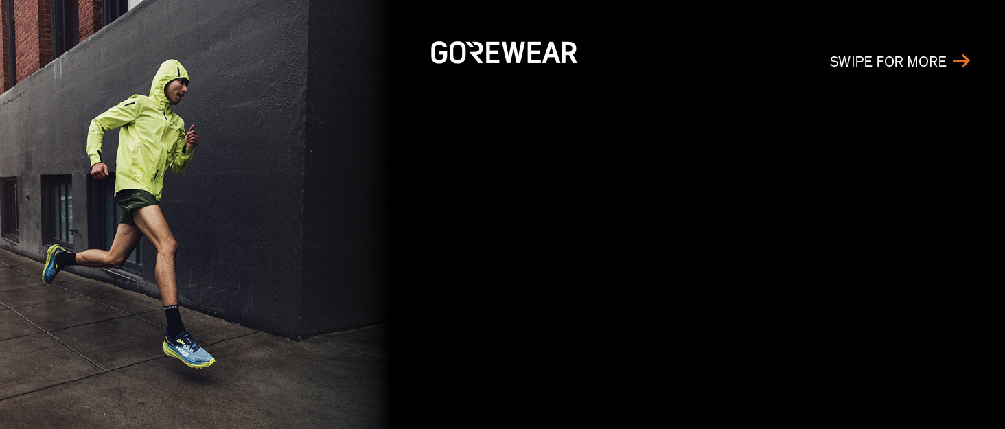 Premium GOREWEAR apparel designed for runners and cyclists worldwide