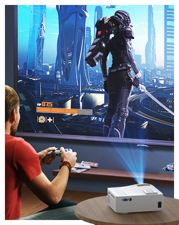 5G WiFi Bluetooth Projector