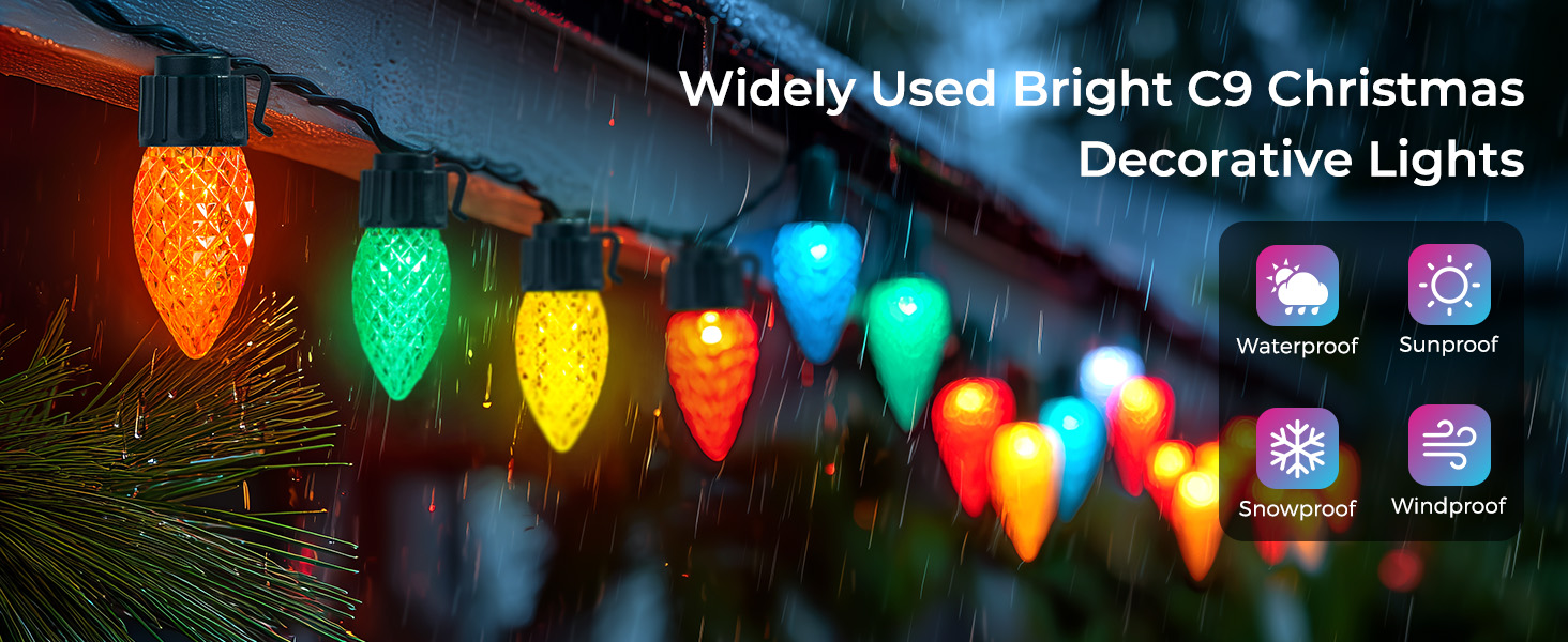 outdoor christmas lights
