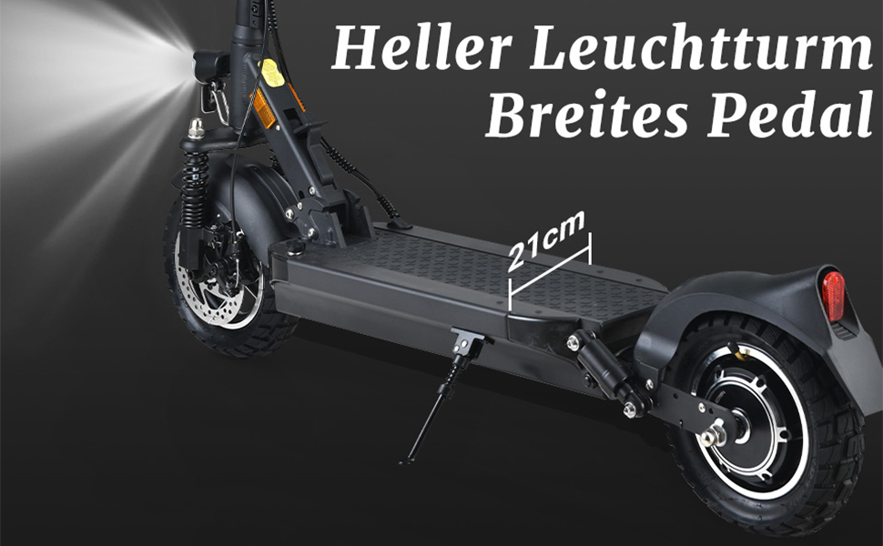 E Scooter Mit Strassenzulassung Bis 150 Kg www.amazon.de