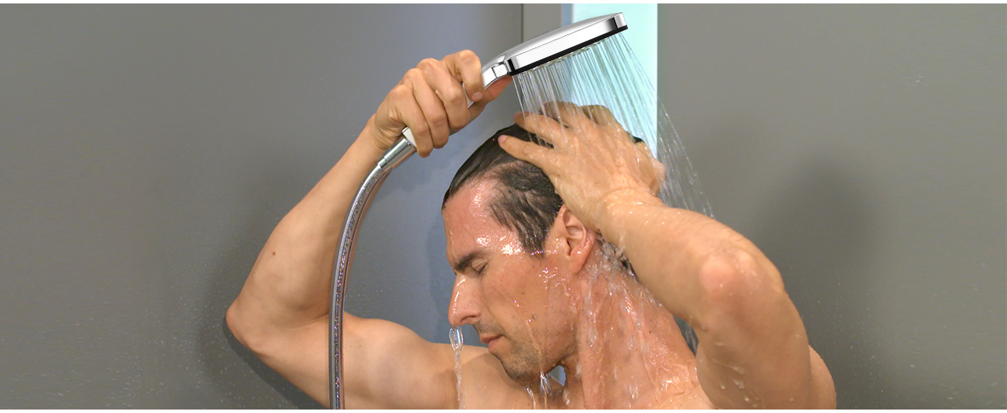 Shower Head High Pressure, Magichome Power Shower Head with 6 Modes