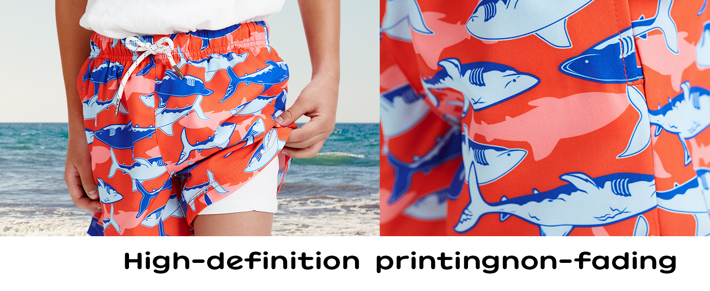 Arcweg Badehose Jungen Sommer Badeshorts Schnelltrocknend Boardshorts