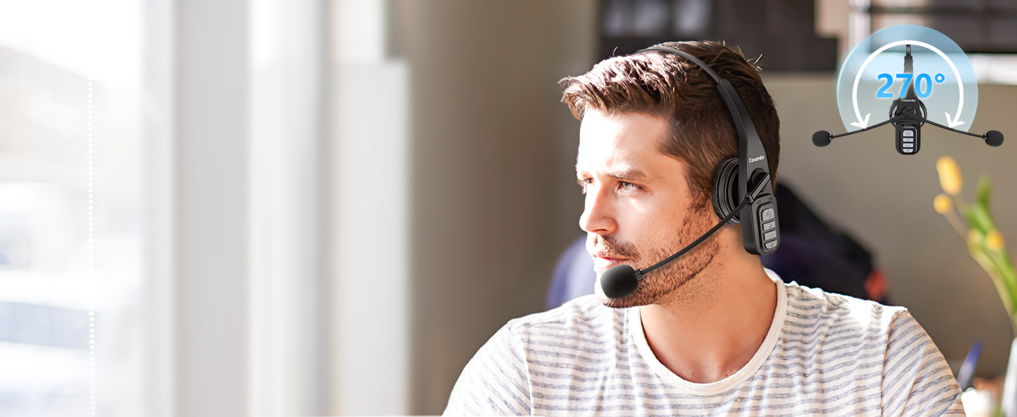 trucker headset bluetooth wireless