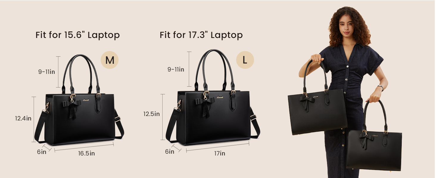 Laptop Lunch Tote Bag for Women, Work Bag