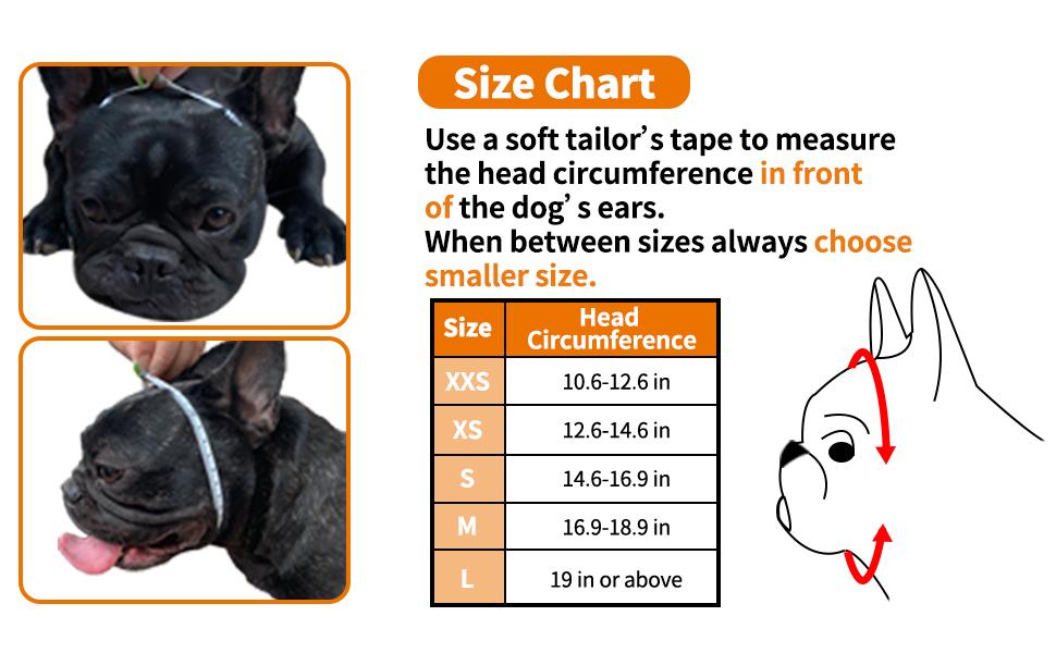 Short Snout Dog Muzzle Adjustable Breathable Mesh