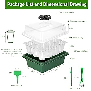 Package List and Dimensional Drawing