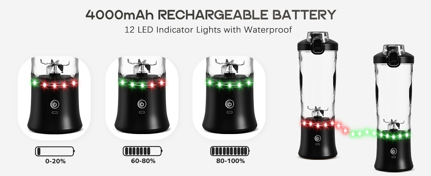 portable blender rechargeable
