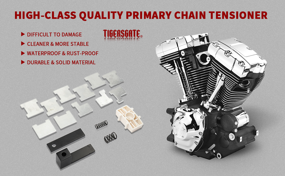 TIGERSGATE Automatic Primary Chain Tensioner Adjuster Compatible with 19652000