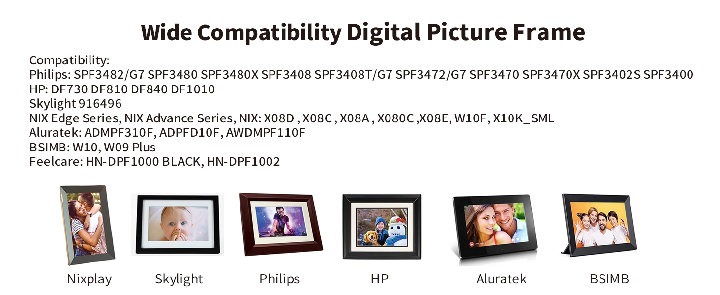 charger for digital picture frame
