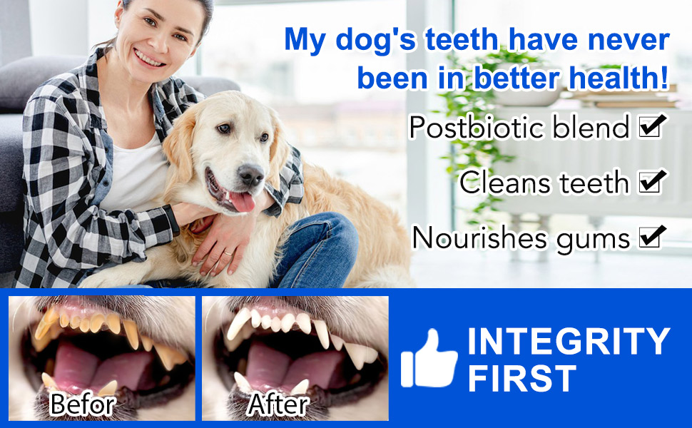 Dog Teeth Cleaning Powder