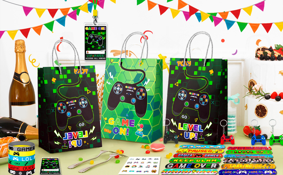 game on party favors