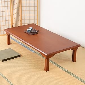 Amazon｜不二貿易 座卓 テーブル 折りたたみ 幅150×奥行75×高さ