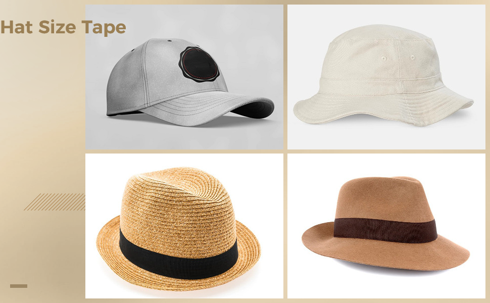 Joyibay Hat Size Tape 98 feet, 1181inch Hat Size Reducer