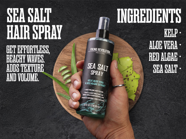 Sea Salt Hair Spray - Ingredients