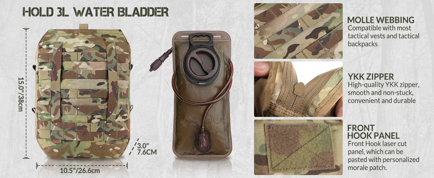 3L hydration pouch