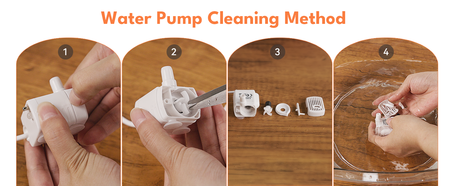 animal drinking fountain with filter small dog kitten 88oz 2.6L high capacity