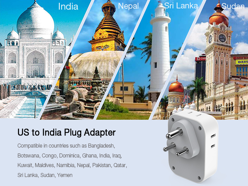 india plug adapter