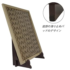 写真立て 遺影立て ブラウン