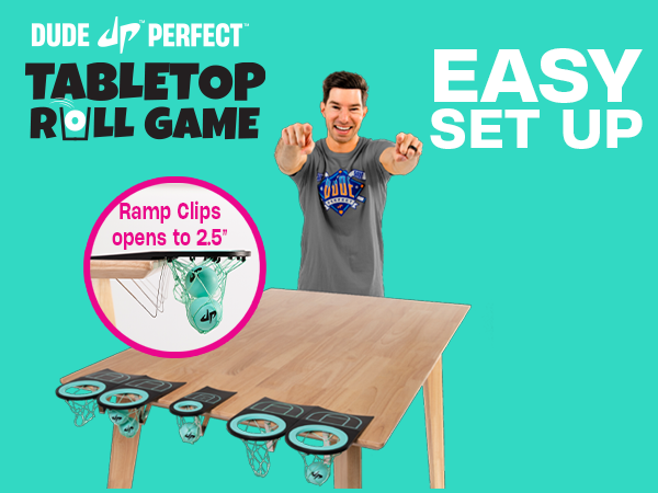 Dude Perfect Tabletop Roll Game