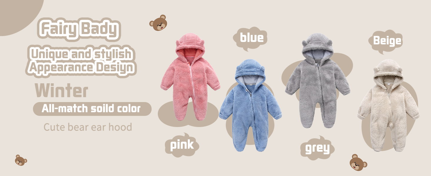 Fairy Baby Baby Snowsuit