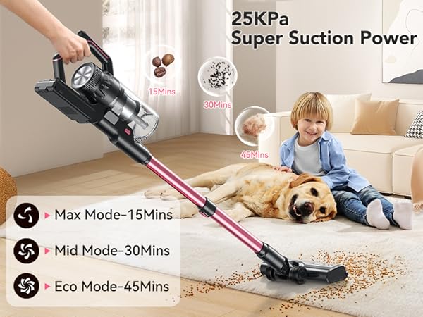 Amazon.com - QikCln Cordless Vacuum Cleaner, 23000pa