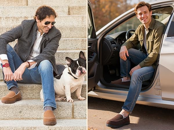 mens warm winter slipper