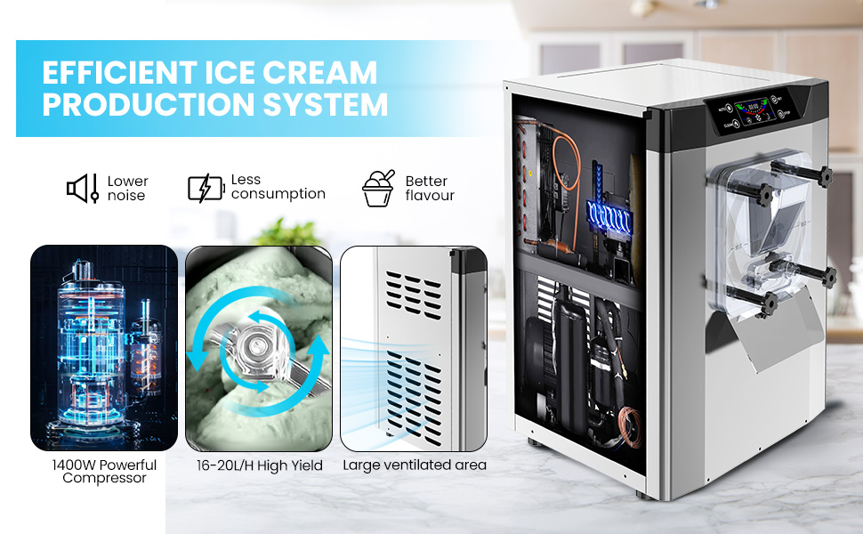 Hard Serve Ice Cream Machine