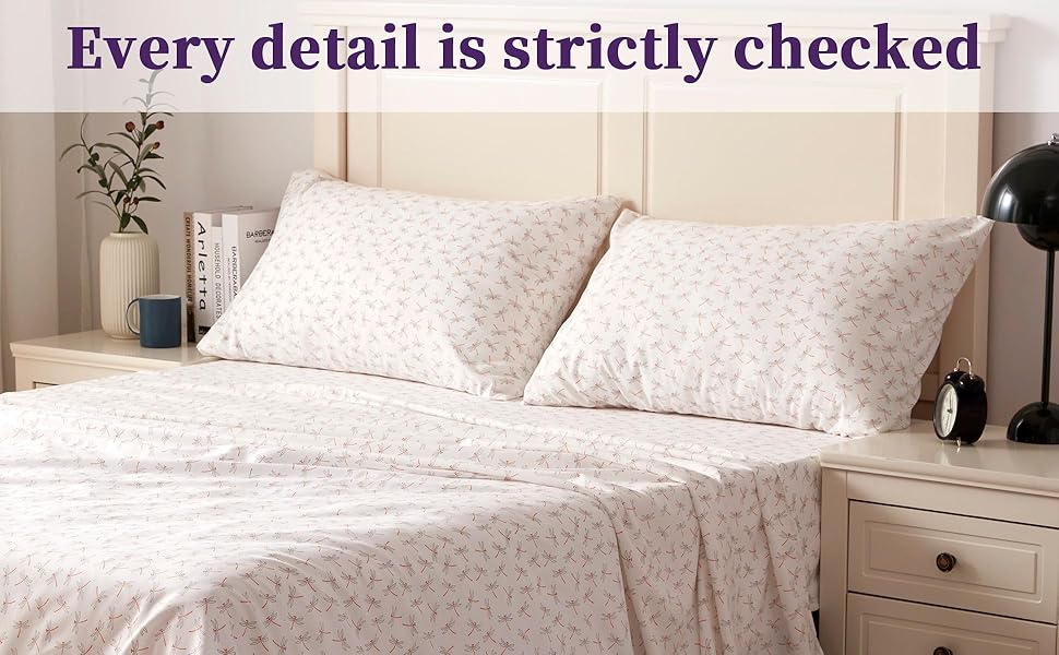 Hallmark King Bed Sheets Set, Soft 1800 Thread Count