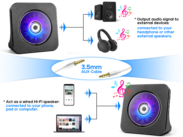 cd player bluetooth portable cd player with bluetooth bluetooth cd player small cd player