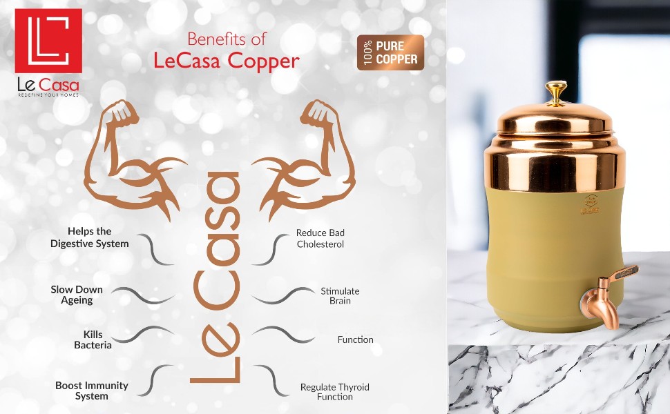 Copper Water Dispenser 5 Litre