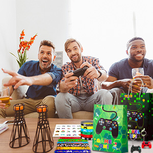gamer birthday party favors