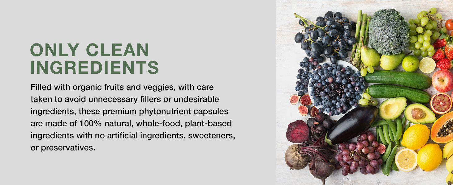 Greens First PRO Phytonutrient Capsules (Premium)